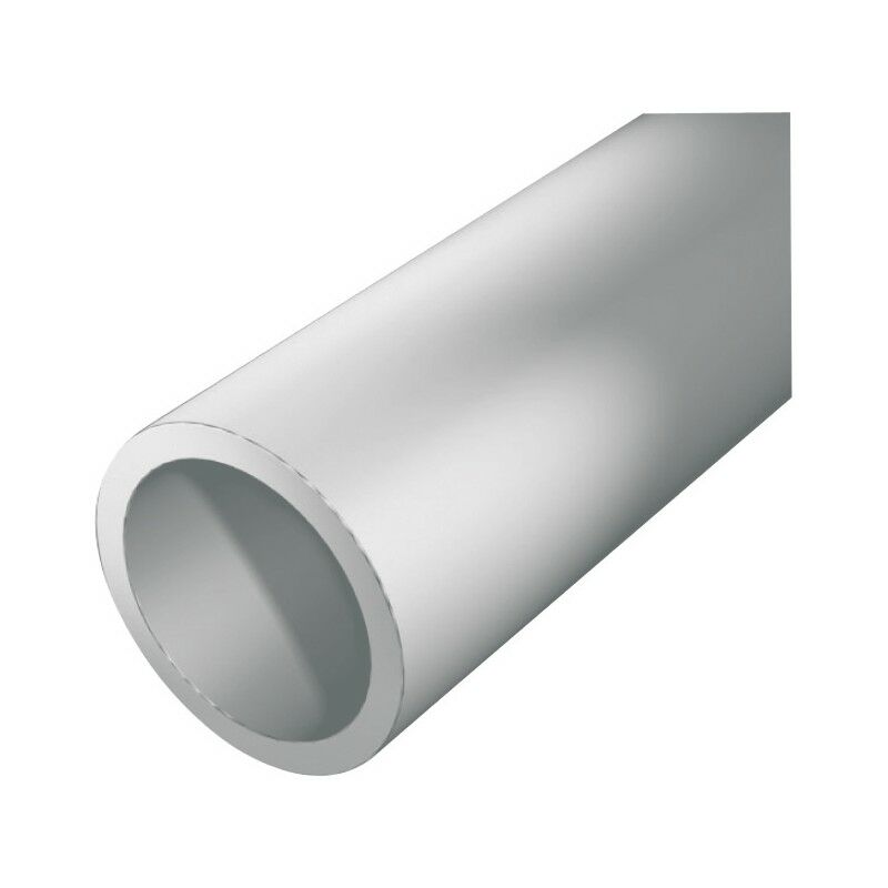 foto del prodotto gah tubo rotondo in aluminio 1000 6x1mm argento