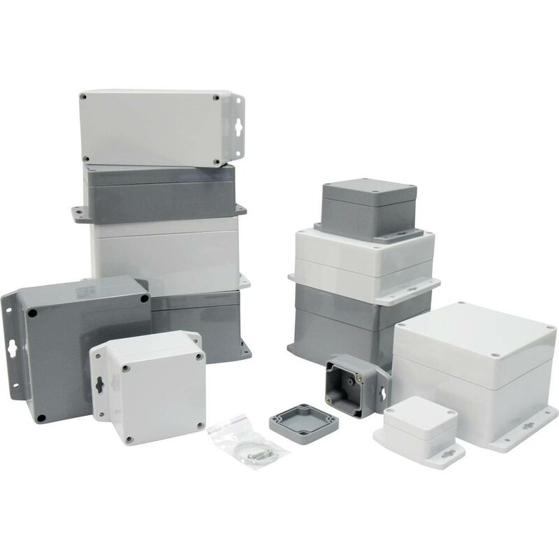 immagine 0 del prodotto gainta g313mf contenitore universale 171 x 121 x 55 plastica abs grigio scuro 1 pz.