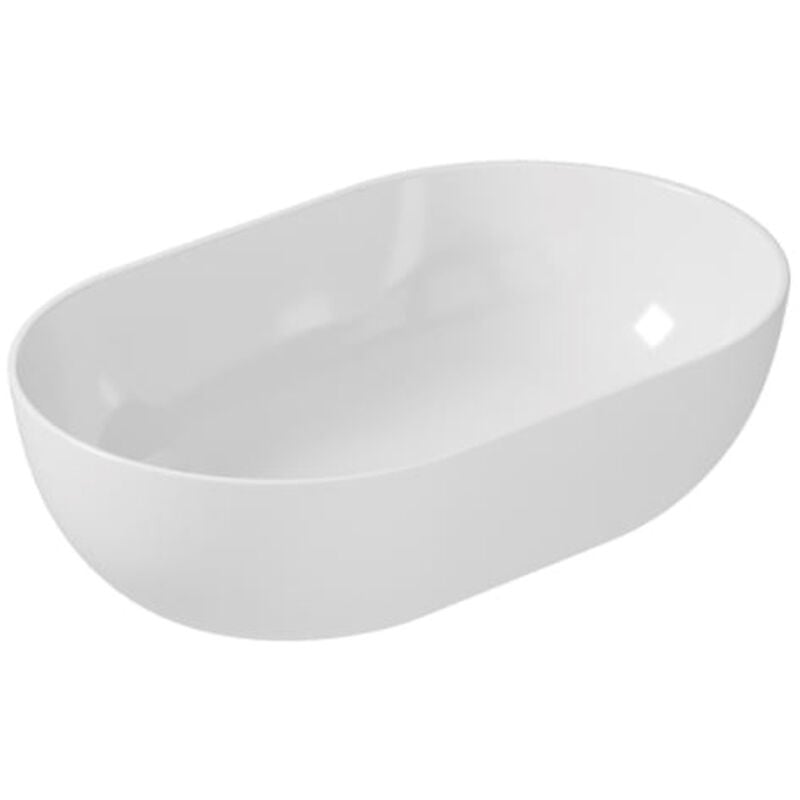 foto del prodotto galassia dream lavabo appoggio 60x38 bianco codice prod 7308