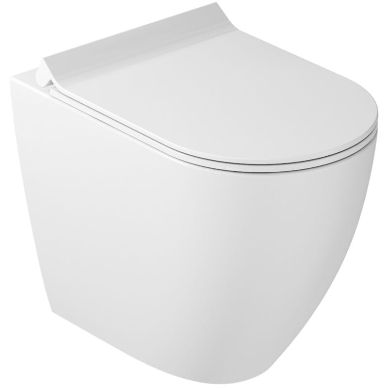 foto del prodotto galassia dream wc universale senza brida a pavimento 36x52 bianco lucido codice prod 7327