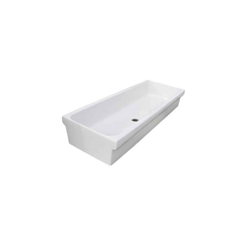 foto del prodotto galassia lavabo a canale in ceramica