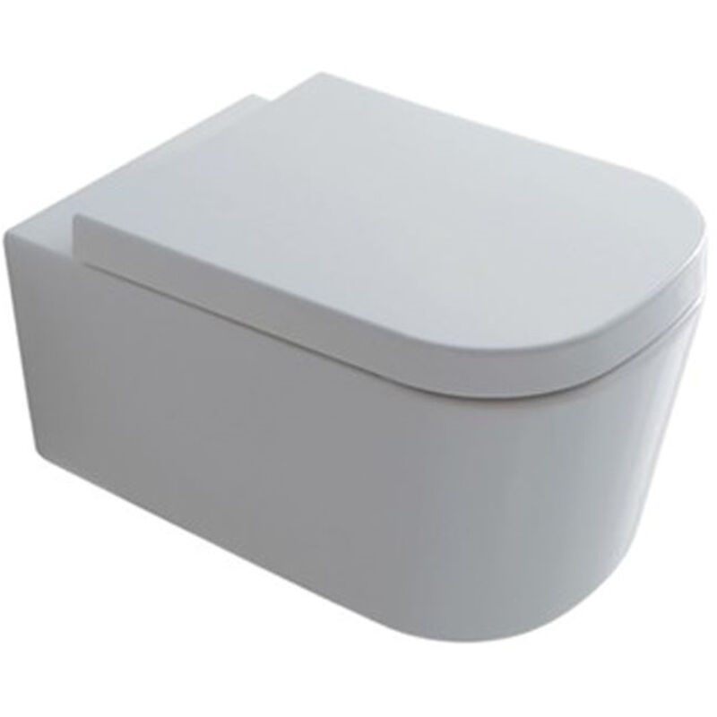 foto del prodotto galassia meg11 wc 35x55 sospeso bianco codice prod 5411