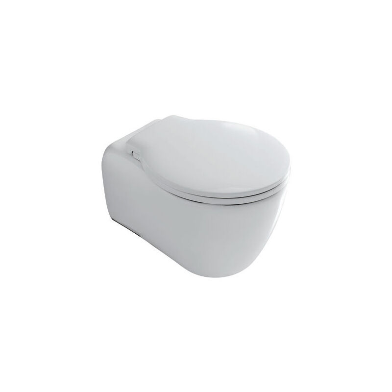 foto del prodotto galassia vaso wc sospeso ergo scarico a parete bianco