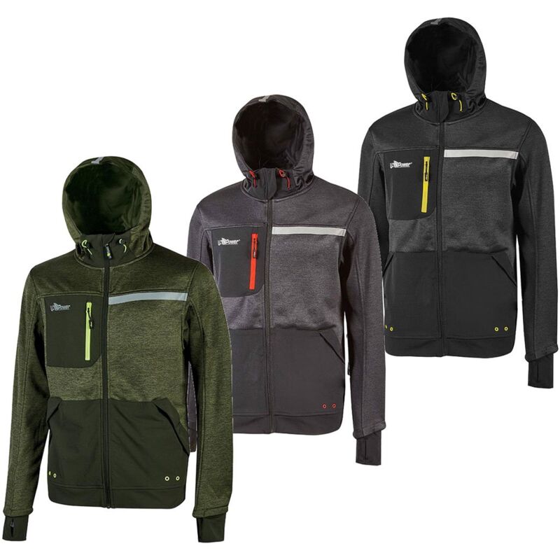 foto del prodotto galaxy felpa da lavoro - 4xl - u-power