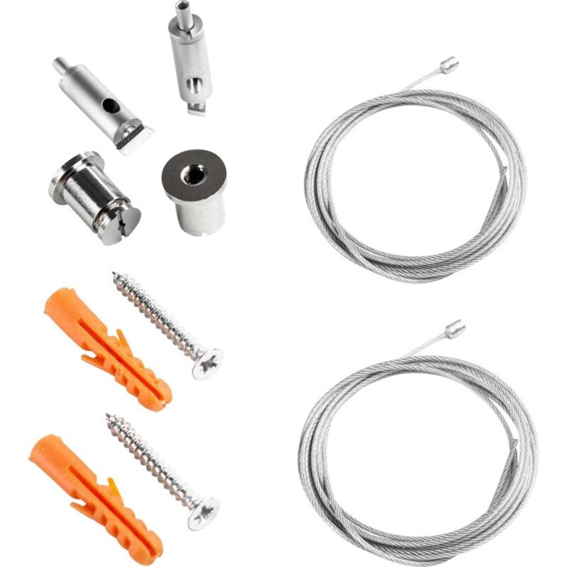 foto del prodotto galaxy profiles 8301502 8301502 sospensione cavo acciaio inox l x l x a 20 x 10 x 2 mm 1 pz.