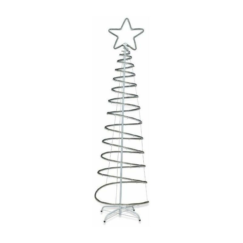 foto del prodotto galileo albero led a spirale bianco caldo h182