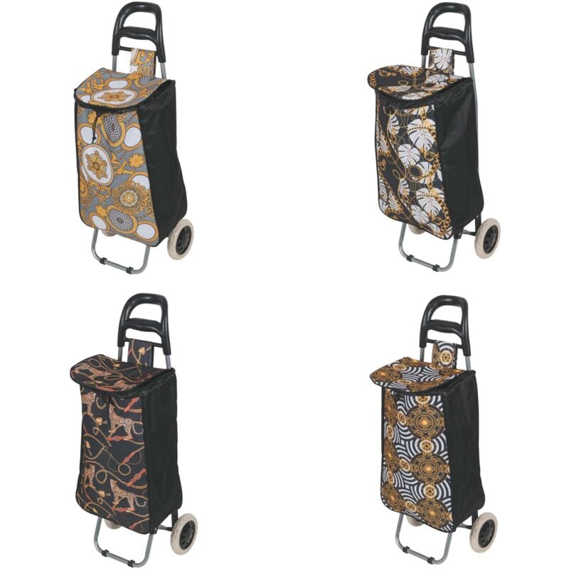 foto del prodotto galileo carrello spesa catene 2 ruote 4 colori assortiti
