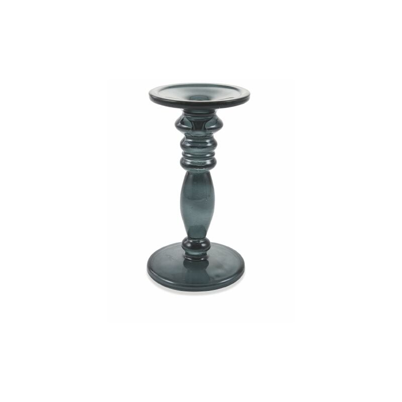 foto del prodotto galileo casa candeliere in vetro d10.5xh20.5 grigio