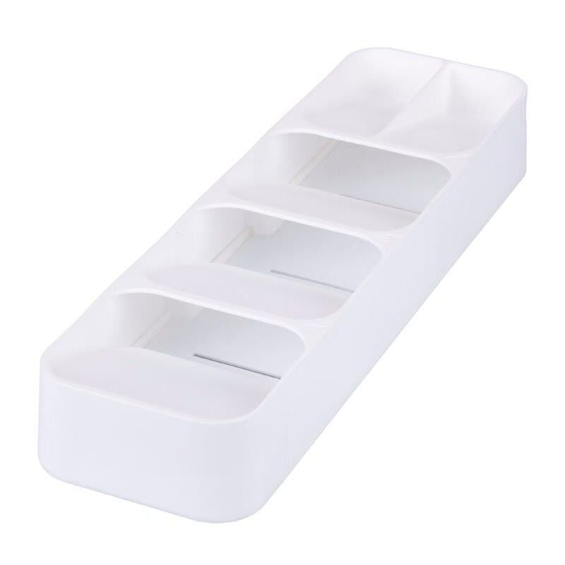 foto del prodotto galileo casa porta posate organizer da cassetto bianco 5 spazi