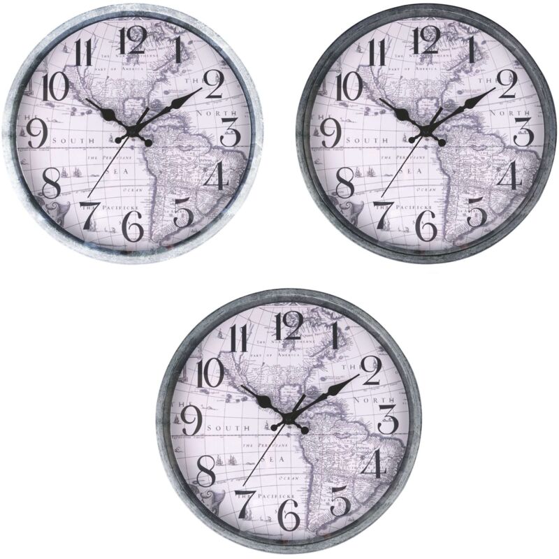 foto del prodotto galileo orologio mappa 30cm 3 colori assortiti