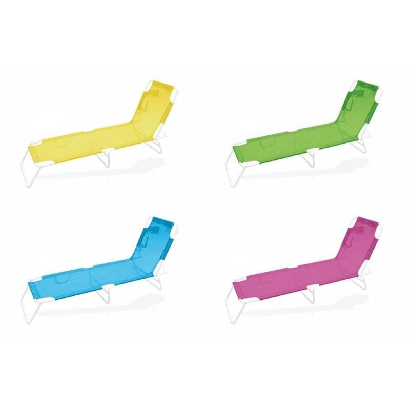 foto del prodotto galileo - portofino lettino in textilene - colori assortiti