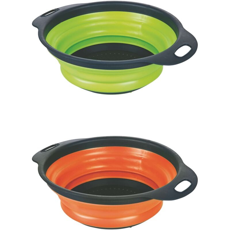 foto del prodotto galileo scolapasta tondo pieghevole 29.5x24x3cm colori assortiti