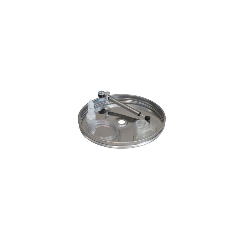foto del prodotto galleggiante ad aria inox completo mm.635 per contenitore inox da lt.300