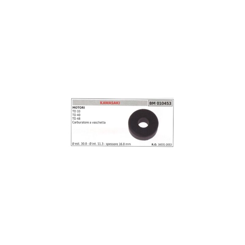 foto del prodotto galleggiante carburatore a vaschetta decespugliatore kawasaki td33 td40 td48