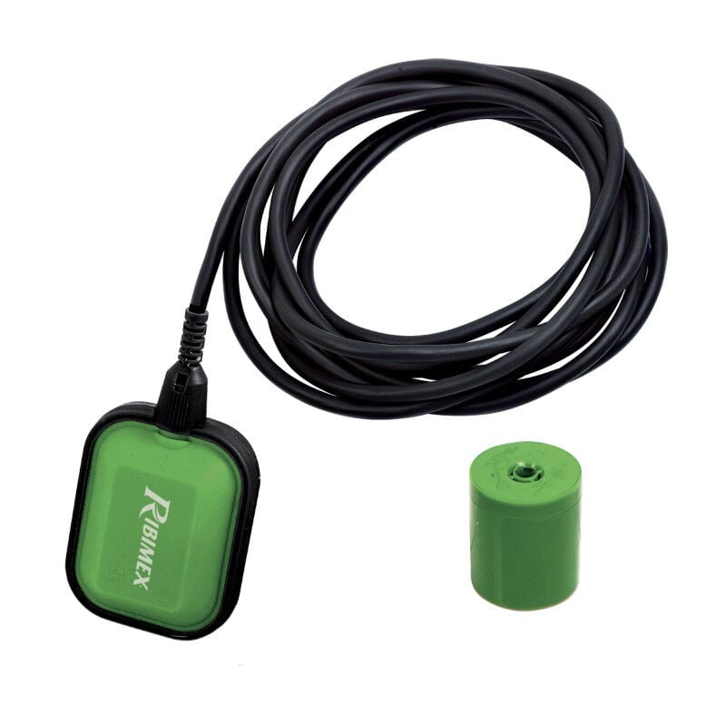 foto del prodotto galleggiante singolo interruttore elettrico pompa sommersa 5m 10m ribimex, 5m 
