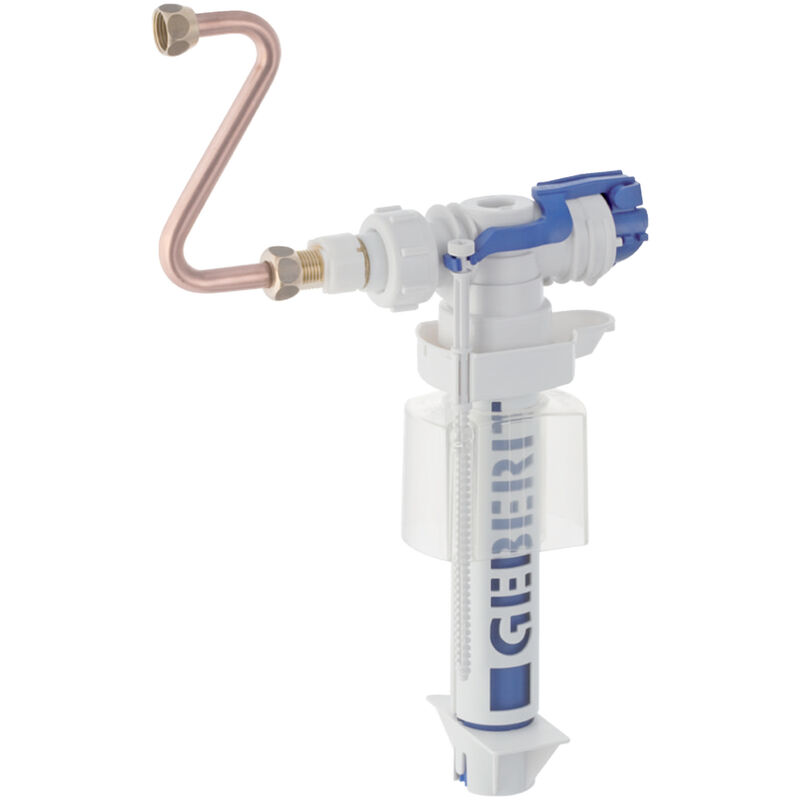 foto del prodotto galleggiante tipo 380 con curvetta 3 8' geberit