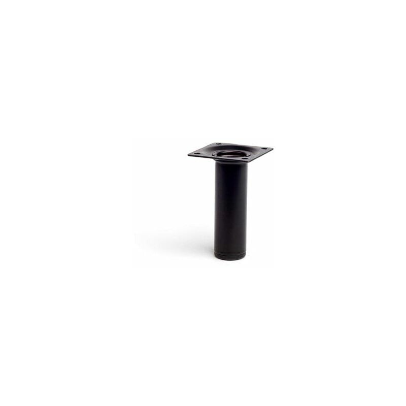 foto del prodotto gamba cilindrica in acciaio nera mod. 401 g. 3x10cm 2 401g.100.03 rei
