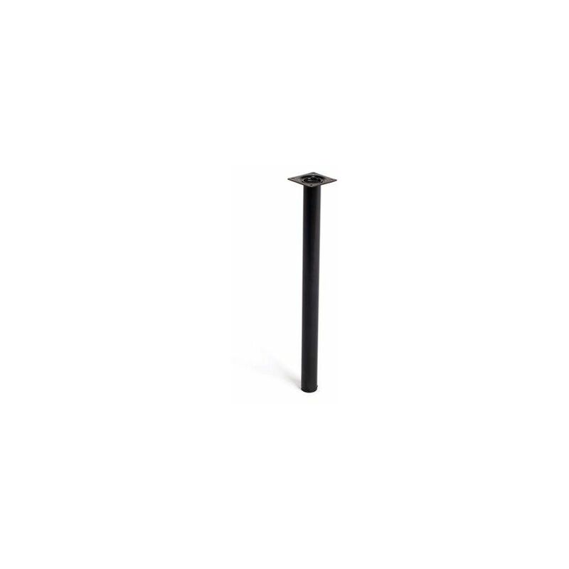 foto del prodotto gamba cilindrica in acciaio nera mod. 401 g. 3x40cm 2 401g.400.03 rei