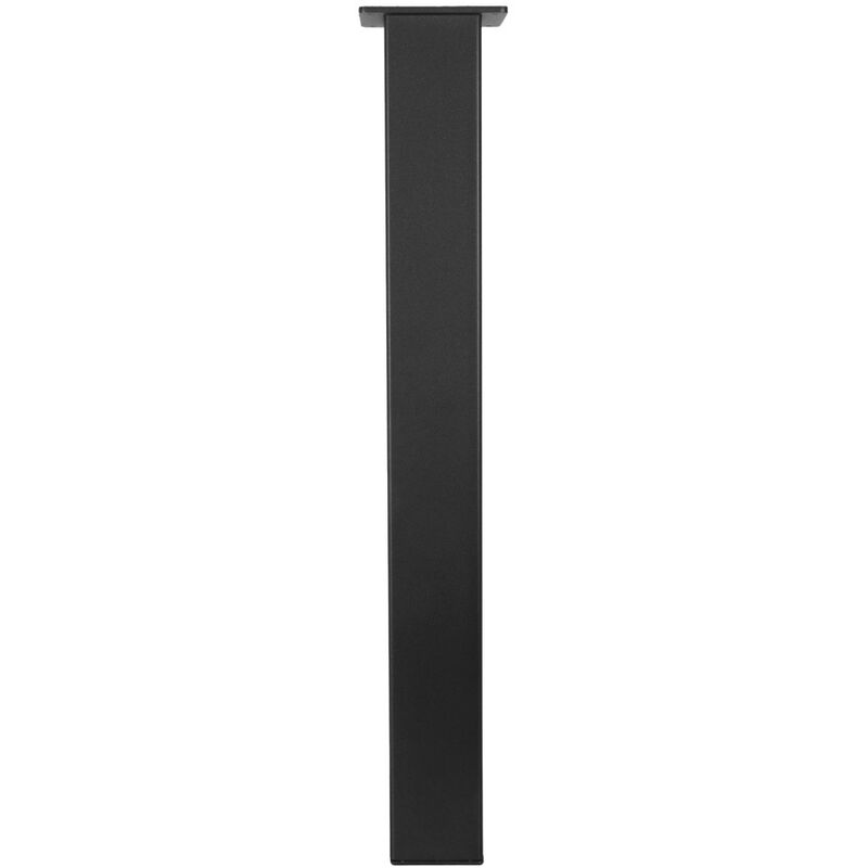 foto del prodotto gamba da tavolo nera quadrata 80 x 80 x 720 mm