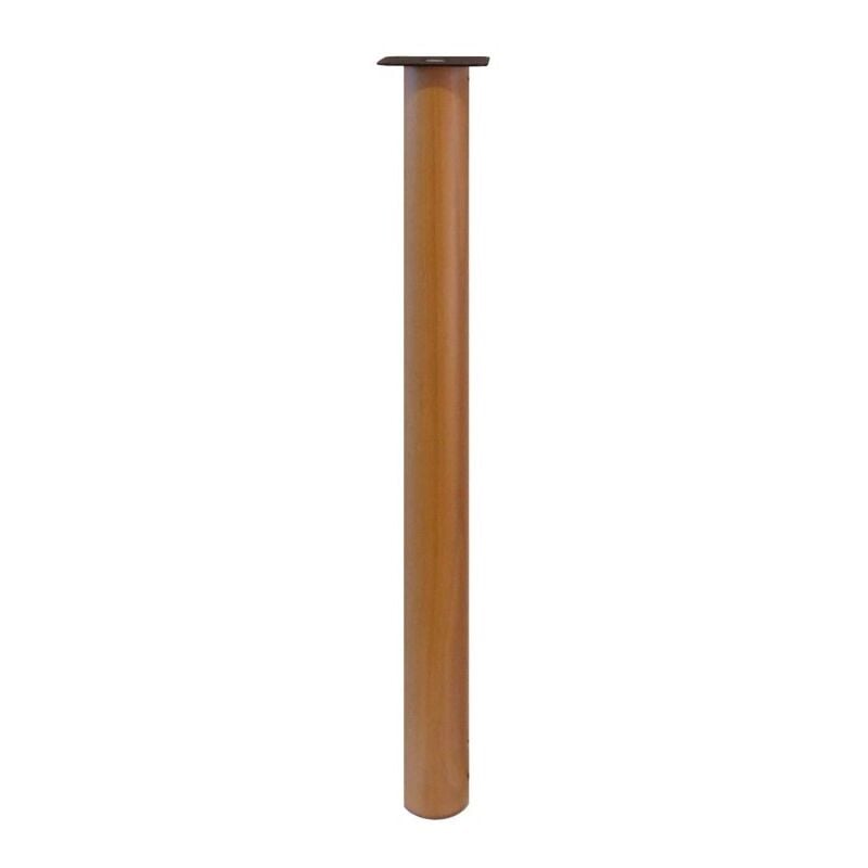 foto del prodotto gamba telescopica per tavolo h750 d62 legno ciliegio pezzi 1 masidef