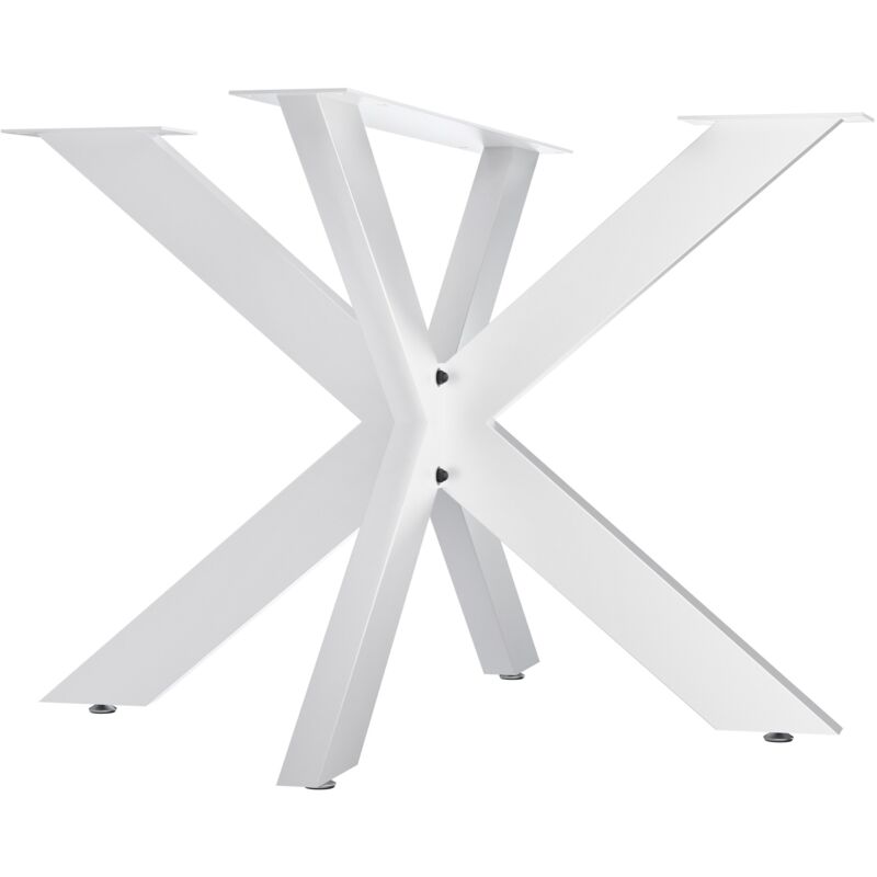 foto del prodotto gambe del tavolo biloxi bianco 100x100 cm