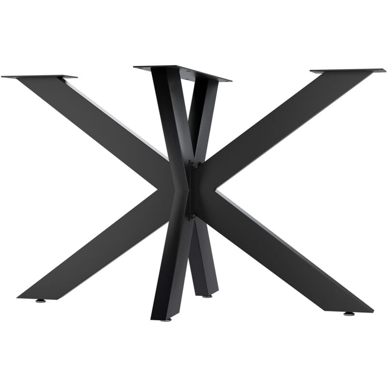 foto del prodotto gambe del tavolo biloxi nero 120x68 cm