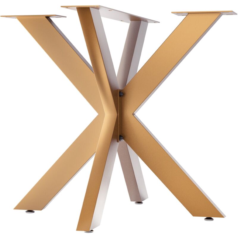 foto del prodotto gambe del tavolo biloxi oro 85x85 cm