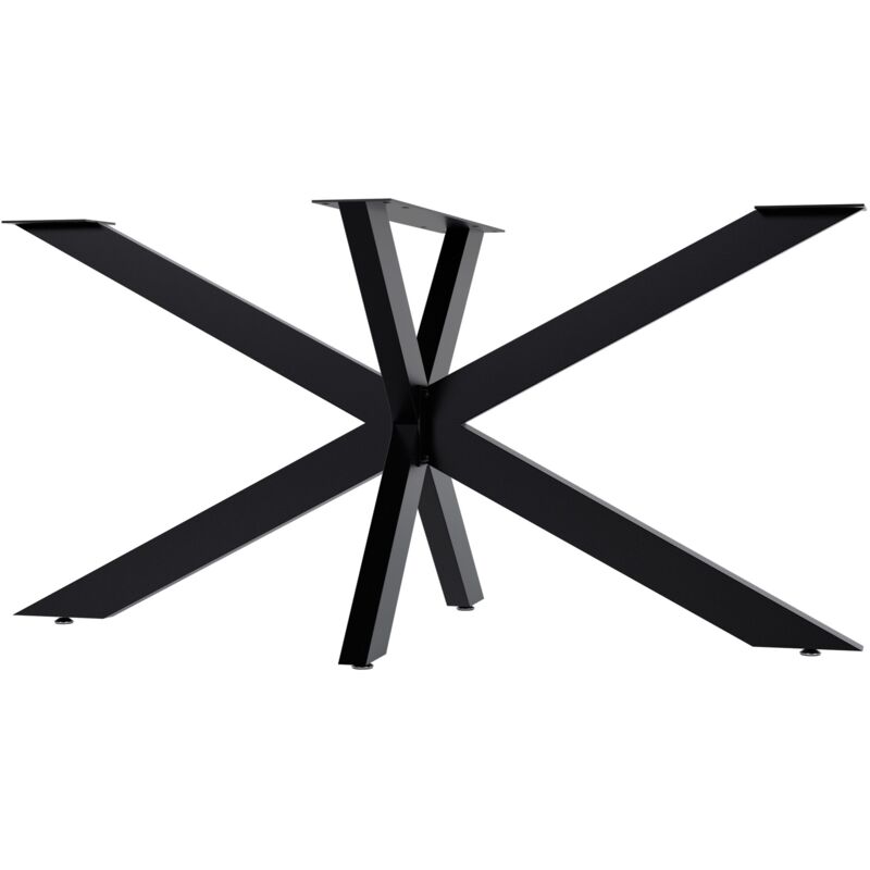 foto del prodotto gambe del tavolo hardwick nero 150x78x71 cm