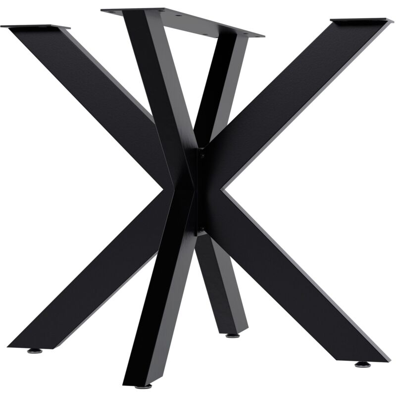 foto del prodotto gambe del tavolo hardwick nero 85x85x71 cm