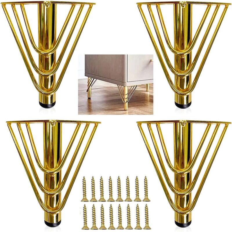 foto del prodotto gambe per mobili gambe di base gambe regolabili gambe per divani gambe per mobili set di 4 gambe per mobili