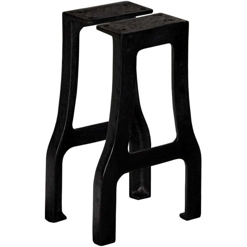 foto del prodotto gambe per panca 2 pz a forma di a in ghisa vidaxl