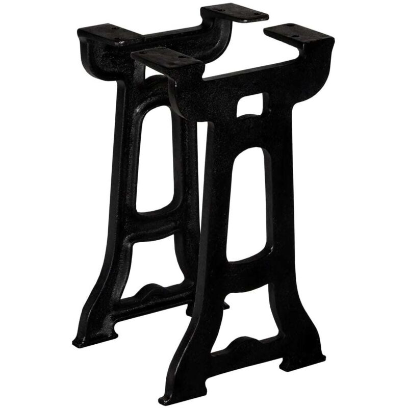 foto del prodotto gambe per panca 2 pz a forma di y in ghisa vidaxl
