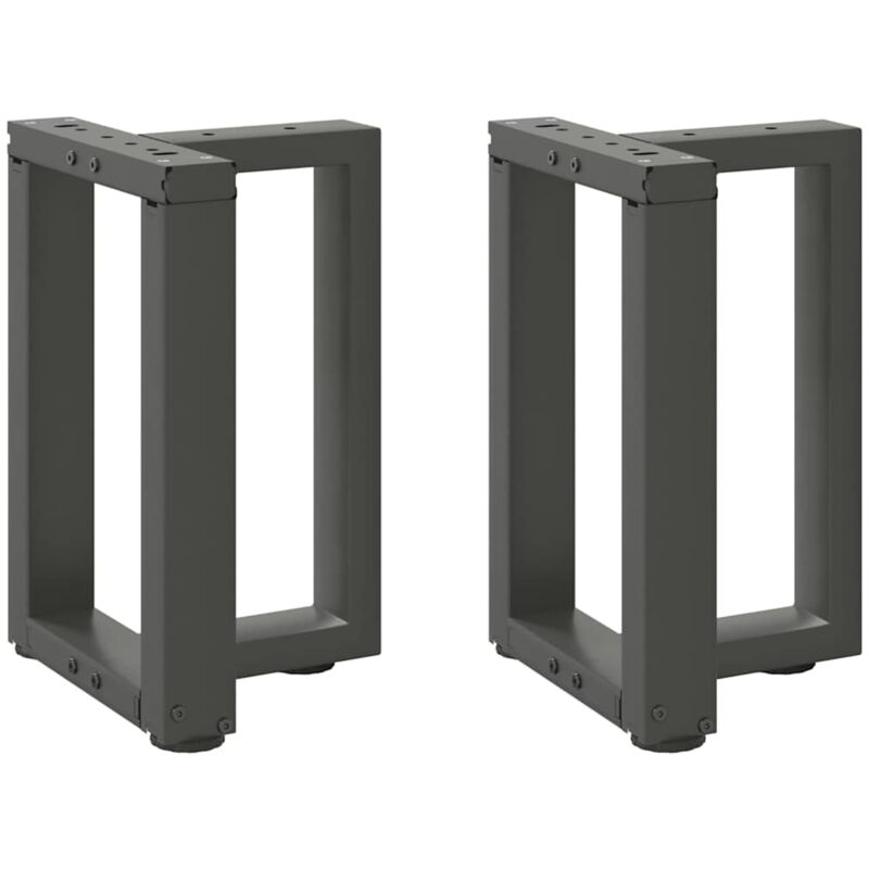 foto del prodotto gambe per tavolino da caff a forma di t 2 pz antracite 28x25x 42 43 cm acciaio vidaxl 450884