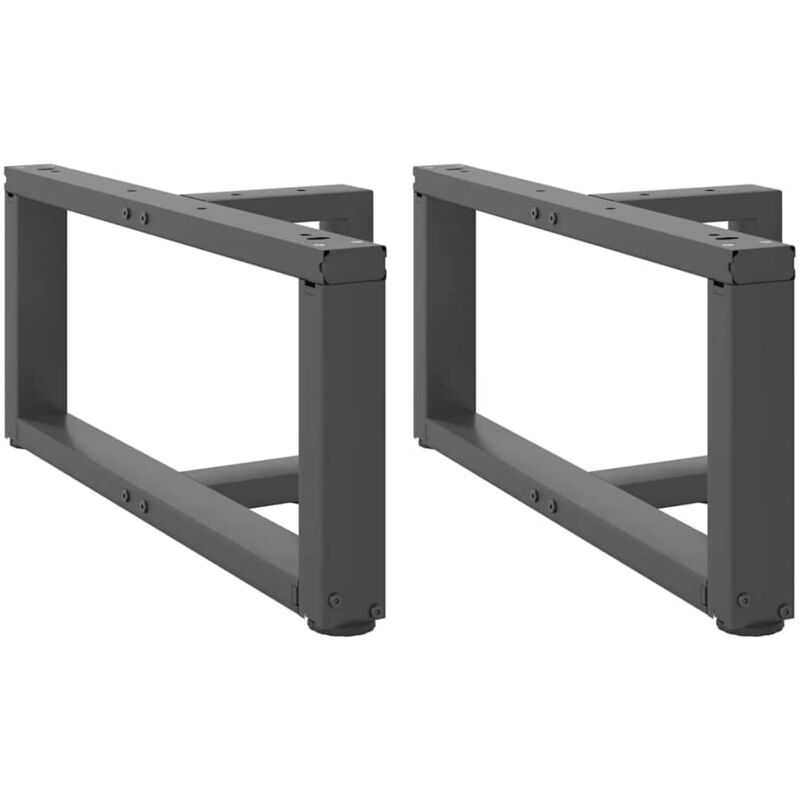 foto del prodotto gambe per tavolino da caff a forma di t 2 pz antracite 70x25x 30 31 cm acciaio vidaxl