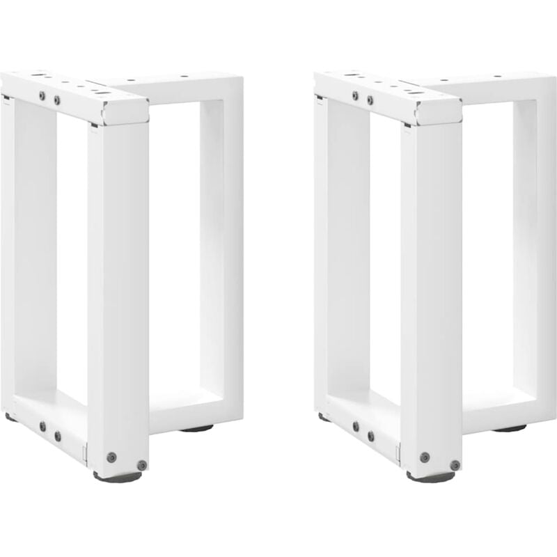 foto del prodotto gambe per tavolino da caff a forma di t 2 pz bianche 38x25x 42 43 cm acciaio vidaxl 271423