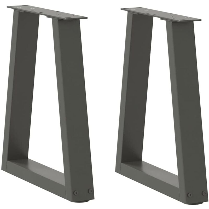 foto del prodotto gambe per tavolino da caff a forma di v 2 pz antracite 28x 42 43,3 cm acciaio vidaxl