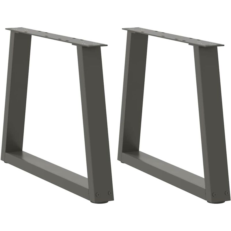 foto del prodotto gambe per tavolino da caff a forma di v 2 pz antracite 50x 42 43,3 cm acciaio vidaxl
