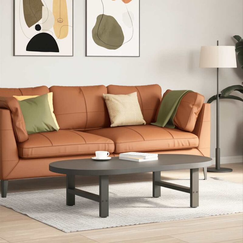 foto del prodotto gambe per tavolino da caff antracite 2 pz 70x 30 31 cm acciaio vidaxl