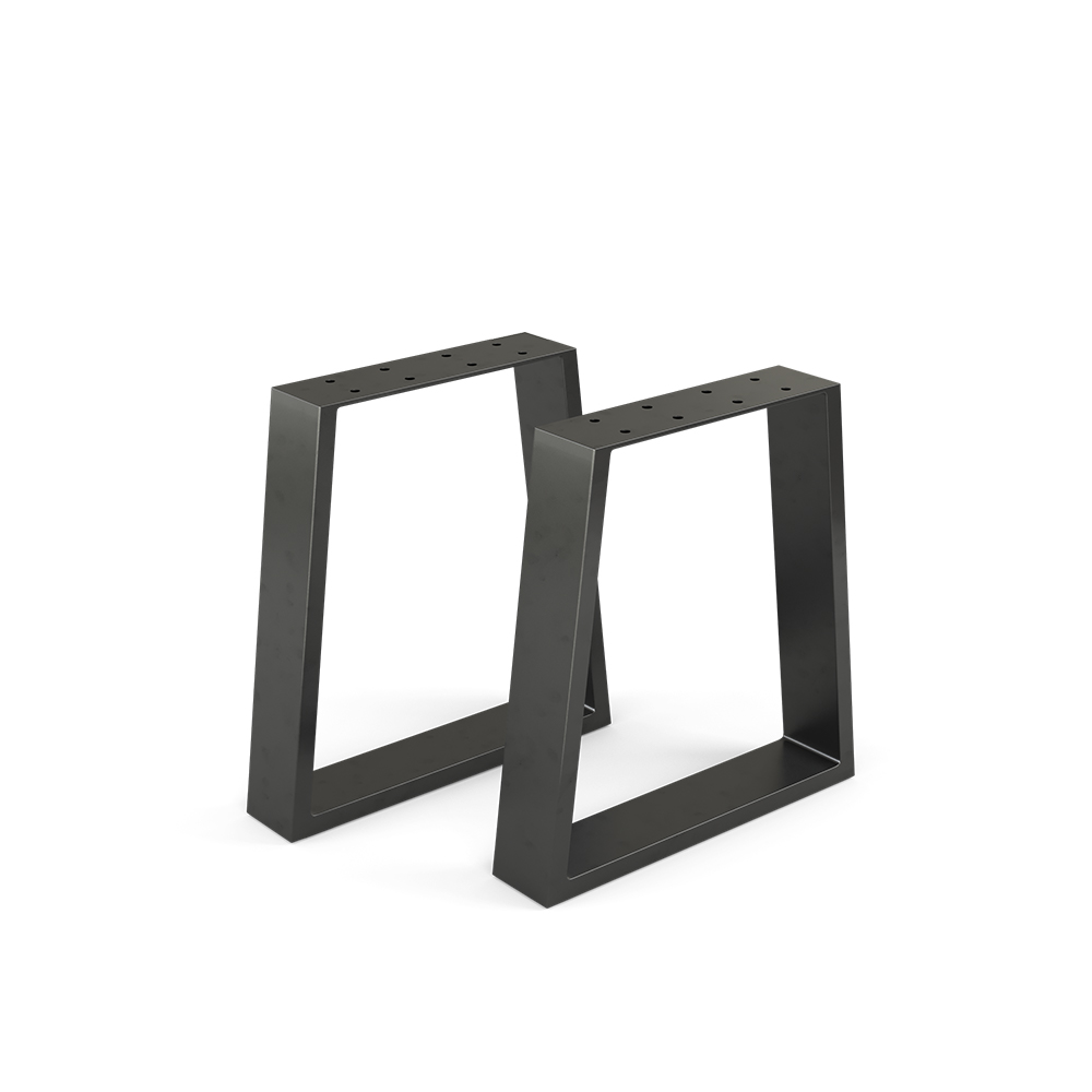 foto del prodotto gambe per tavolo , nero, 40 x 42 cm trapezoidale vicco