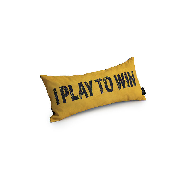 foto del prodotto game over cuscino da gioco per interni, cuscini per esterni resistenti all acqua 56x27 cm, cuscino di supporto lombare colorato per videogiochi,