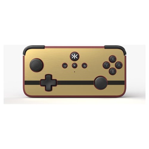foto del prodotto gamepad crkd 24 ns rg ret neo s retro gold edition oro e rosso