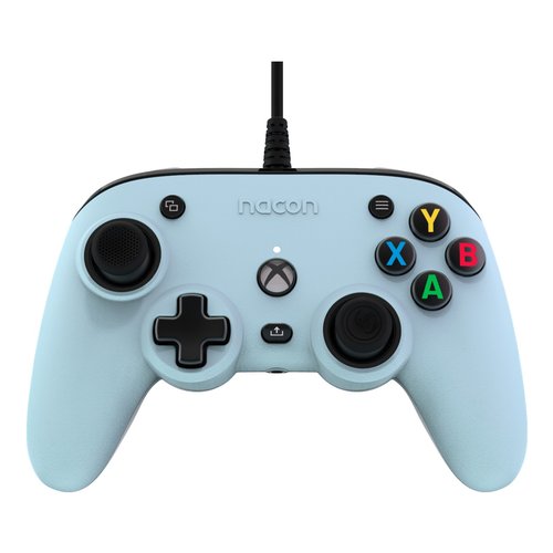 foto del prodotto gamepad nacon xbxprocampastblue pro compact xbox controller pastel blu