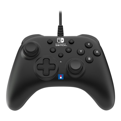 foto del prodotto gamepad switch horipad turbo wired black nsw 457u