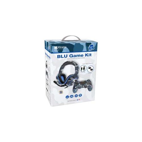 foto del prodotto gamepad xtreme videogames 90432 ps4 set accessori ice camo blue