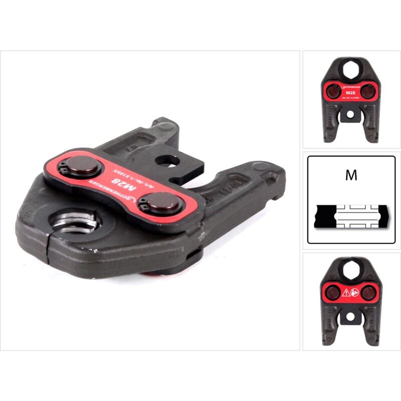 foto del prodotto ganascia standard m28 015105x per pressatrici romax rothenberger