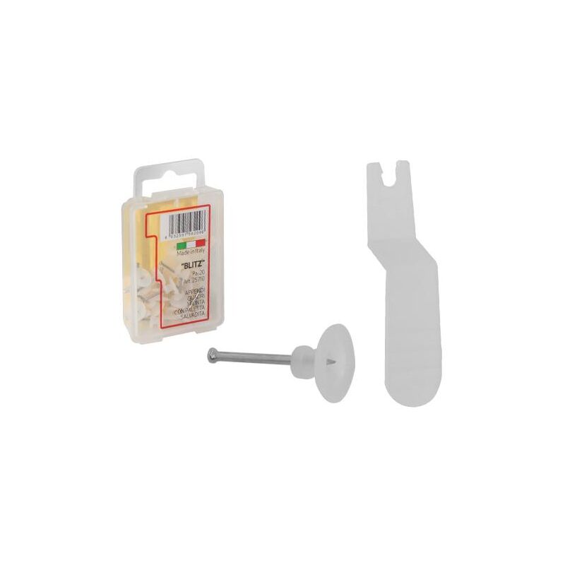 foto del prodotto ganci blitz per quadri cf.20 pz.