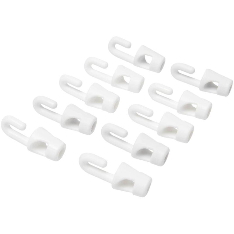 foto del prodotto ganci da 4 mm per tenditore werka pro confezione da 10bianco