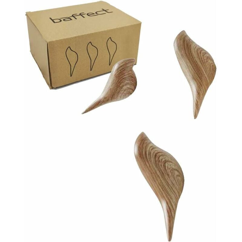 foto del prodotto ganci da parete per uccelli in resina, multifunzionali, per appendere cappotti, asciugamani, cappelli, borse set di 3 in legno resina 10 x 4,5 x 7