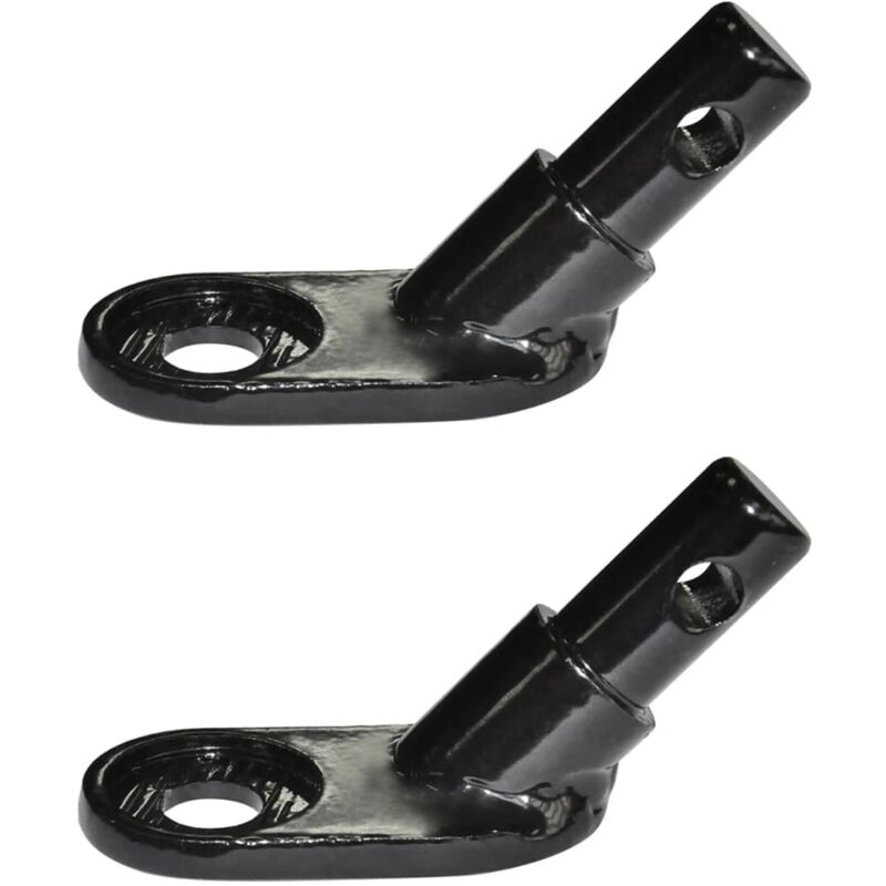 foto del prodotto ganci da rimorchio per biciclette 2 pz in ferro vidaxl