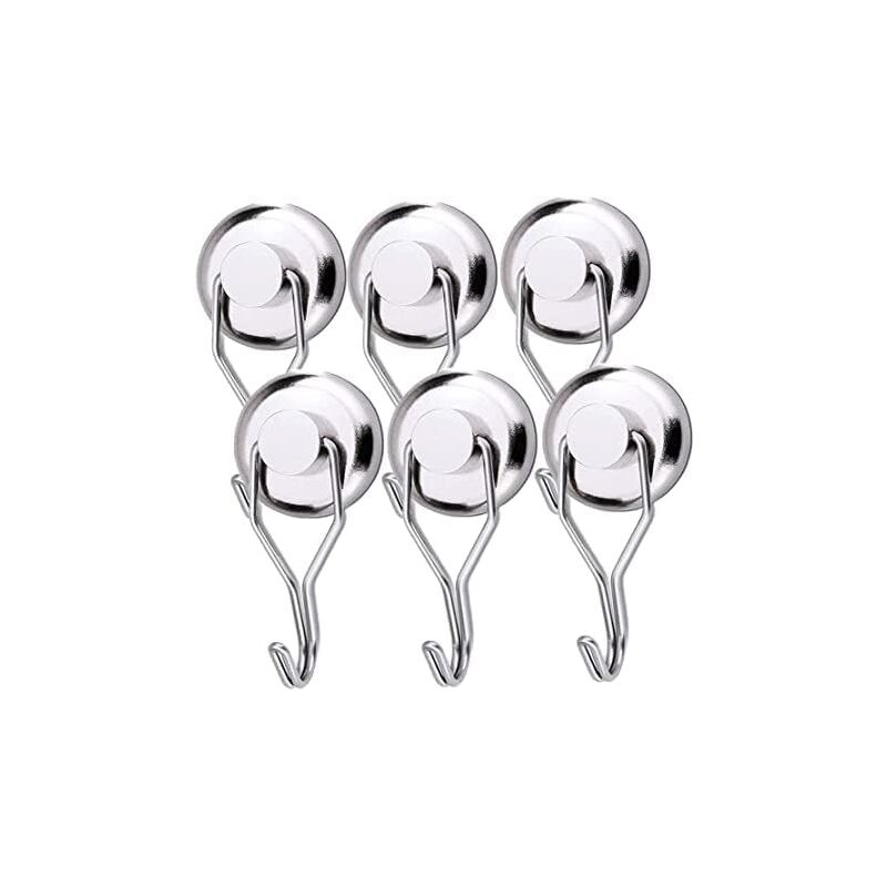 foto del prodotto ganci magnetici potenti ganci magnetici per frigorifero magnete girevole al neodimio gancio magnetico ganci magnetici per cucina asciugamano tavolo 6